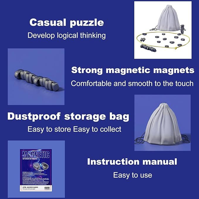 Portable Magnetic Battle Chess 20 Tape