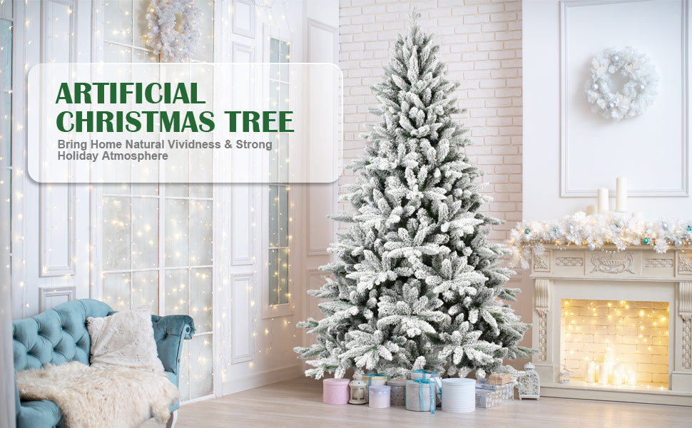 Brighten Your Holidays | Gorgeous Pre-Lit Christmas Tree for a Festive Glow