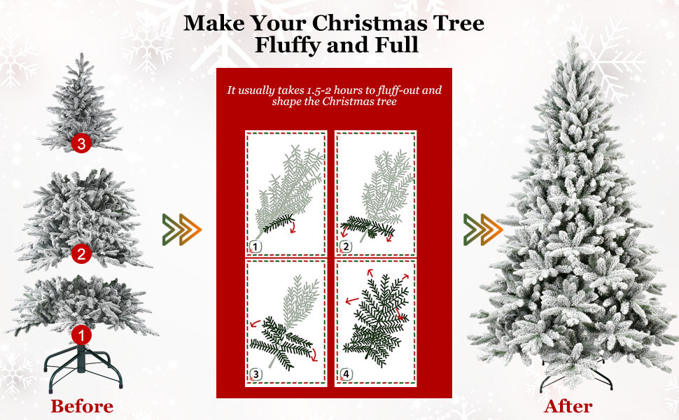 Brighten Your Holidays | Gorgeous Pre-Lit Christmas Tree for a Festive Glow