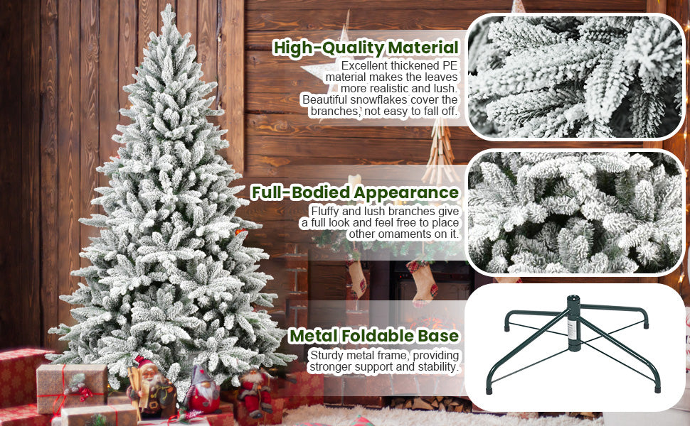 Brighten Your Holidays | Gorgeous Pre-Lit Christmas Tree for a Festive Glow