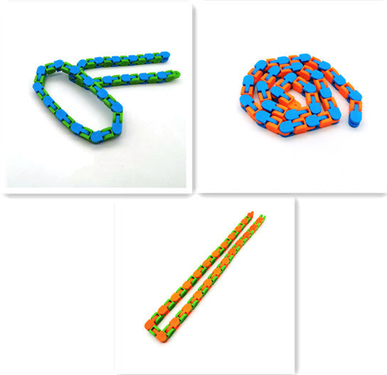 Fidget Chain Stress Toy Chain Puzzle Toy