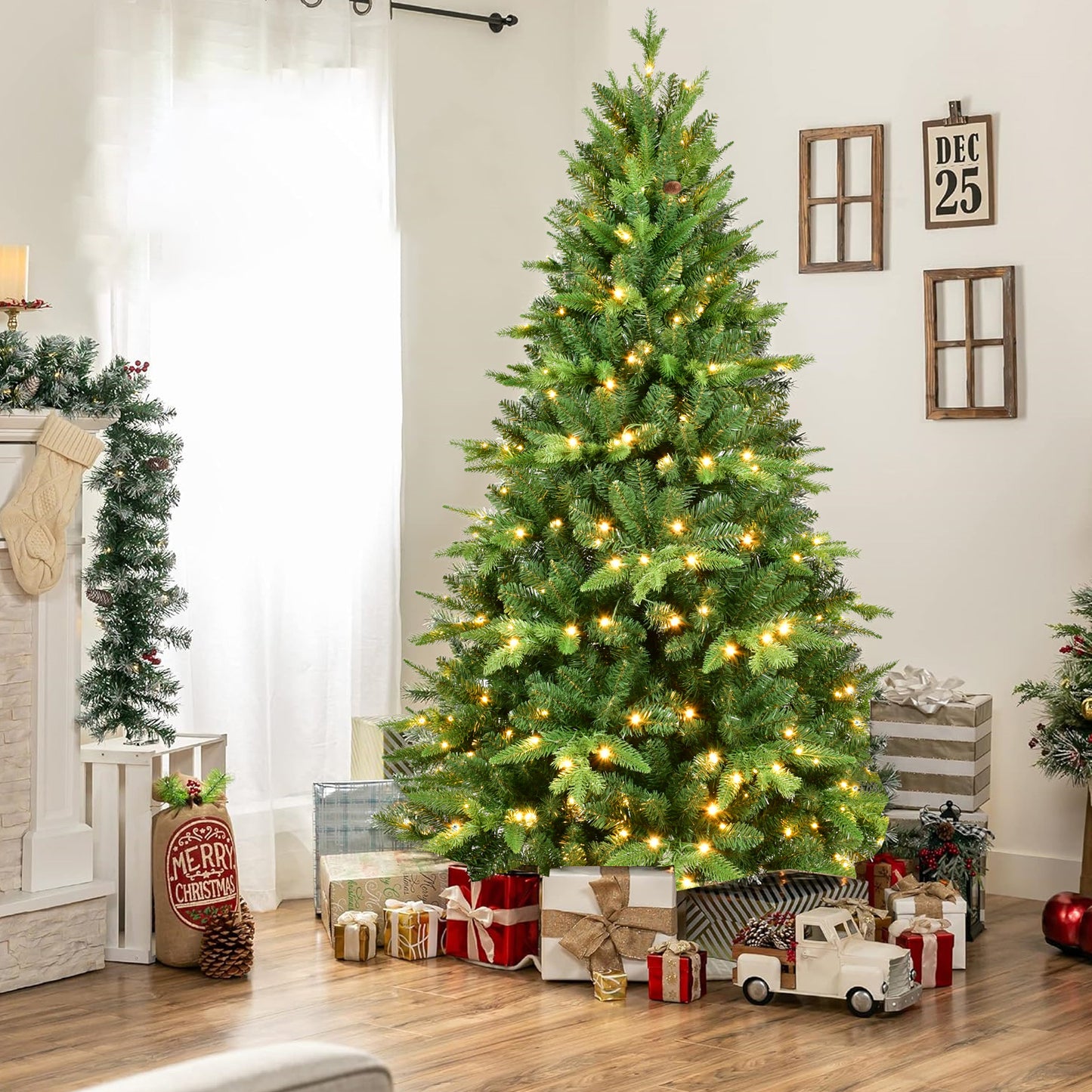 Add Holiday Magic with Our Beautiful Green Christmas Tree