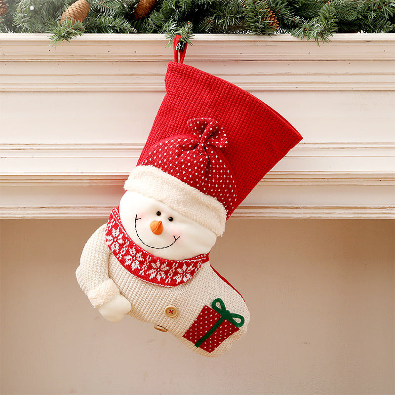 Christmas Decorations and Knitted Socks.