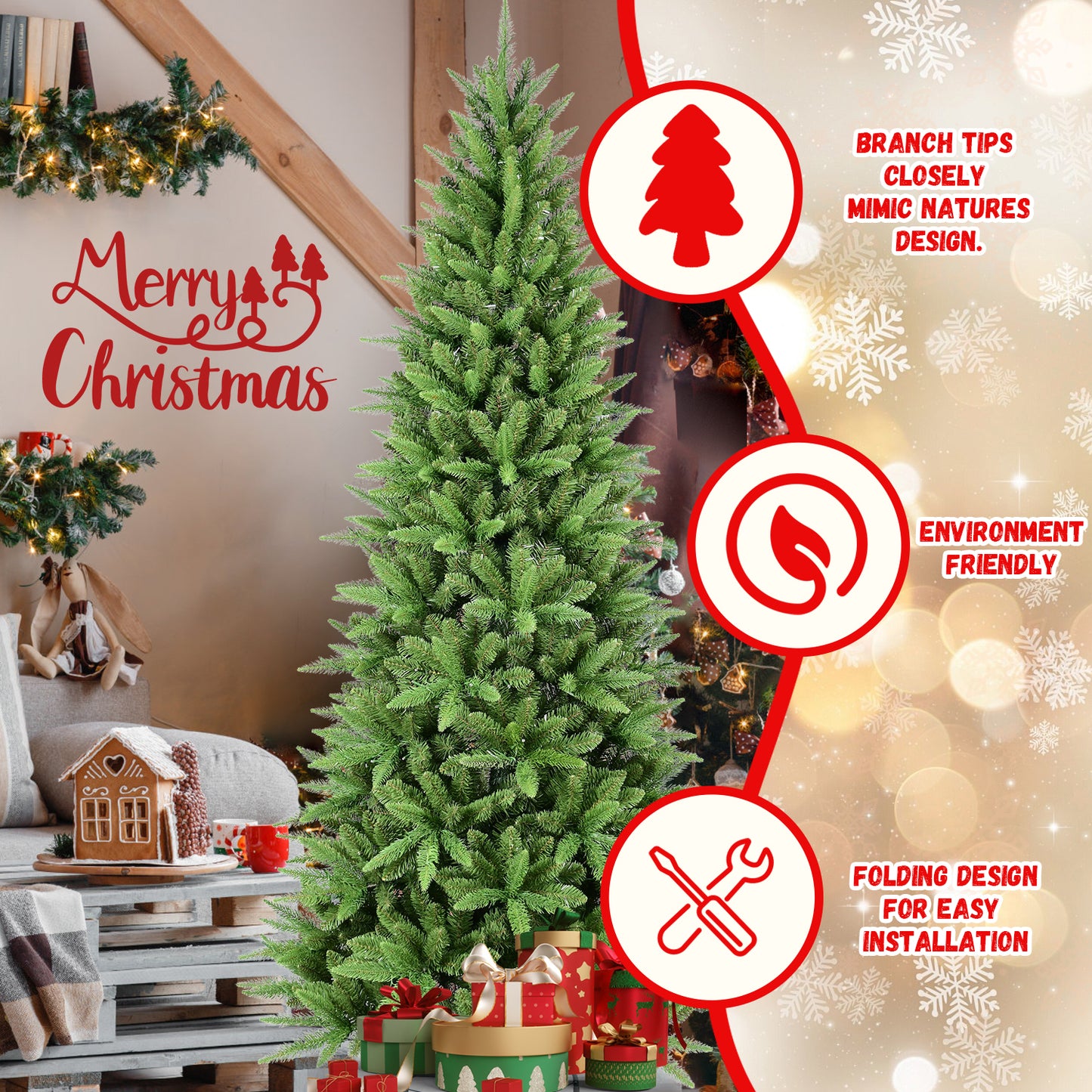 Classic Green Christmas Tree – Bring Home the Holiday Spirit