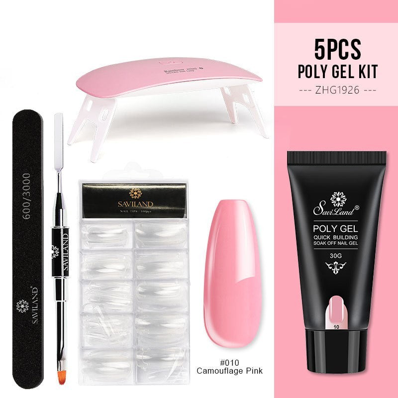 Quick Expand Gel Crystal Gel Nail Kit