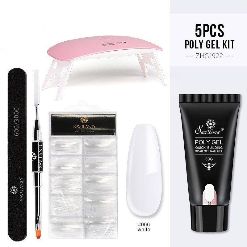 Quick Expand Gel Crystal Gel Nail Kit