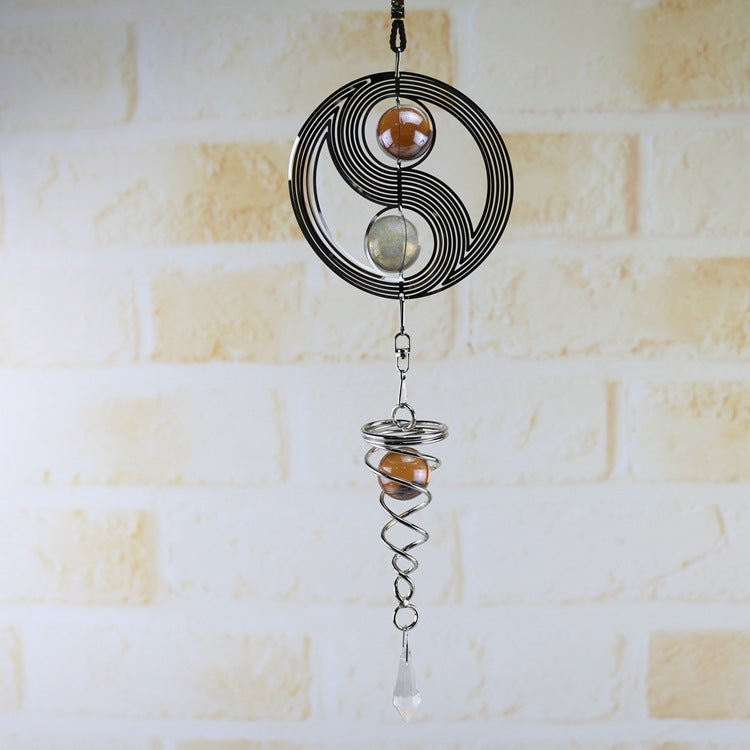 Home Decoration Creative Rotating Metal Wind Chimes