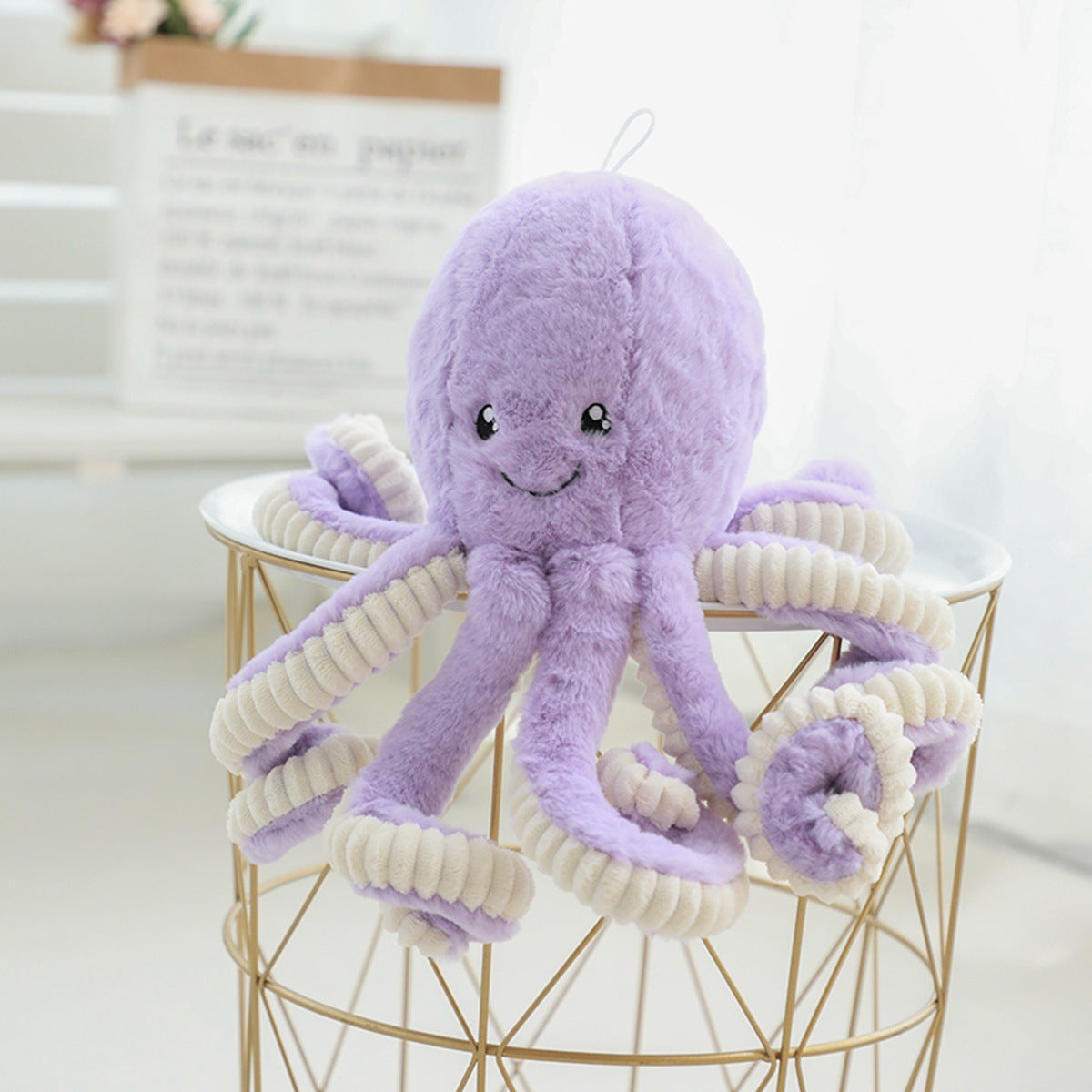 Plush toy octopus doll