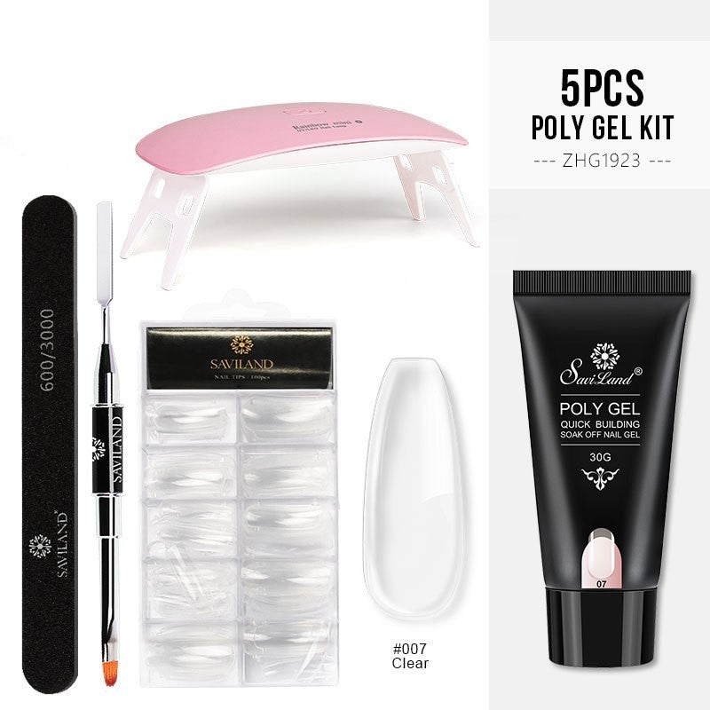 Quick Expand Gel Crystal Gel Nail Kit