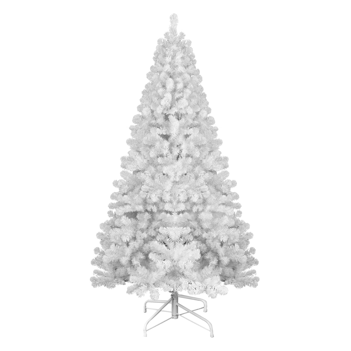 Snowy White Christmas Tree – A Chic and Modern Holiday Look