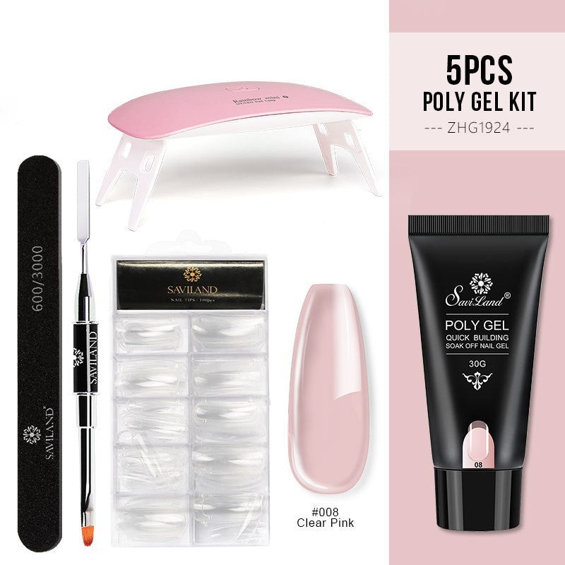 Quick Expand Gel Crystal Gel Nail Kit