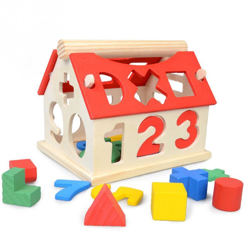 Digital House Numbers Learning Puzzle Toys