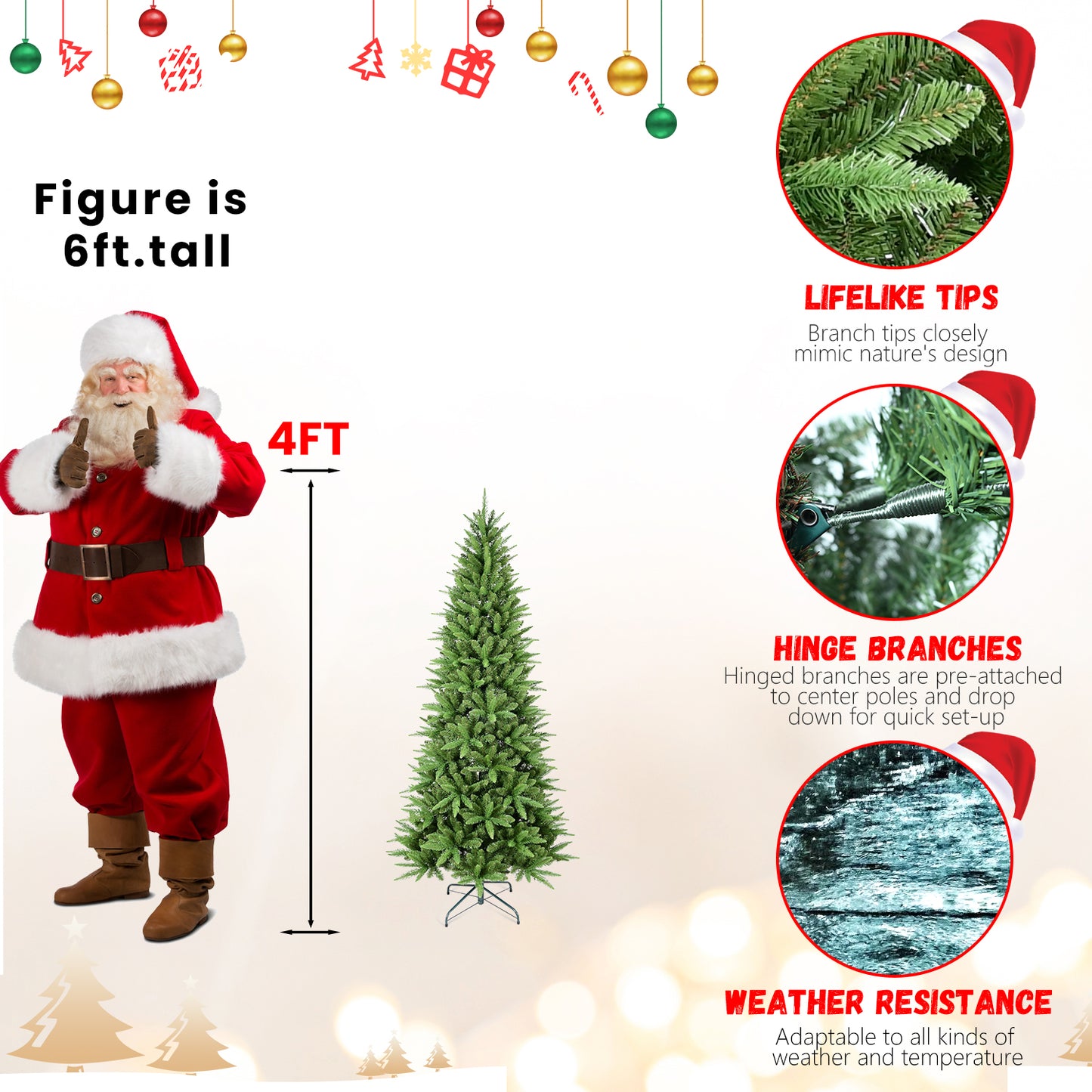 Classic Green Christmas Tree – Bring Home the Holiday Spirit