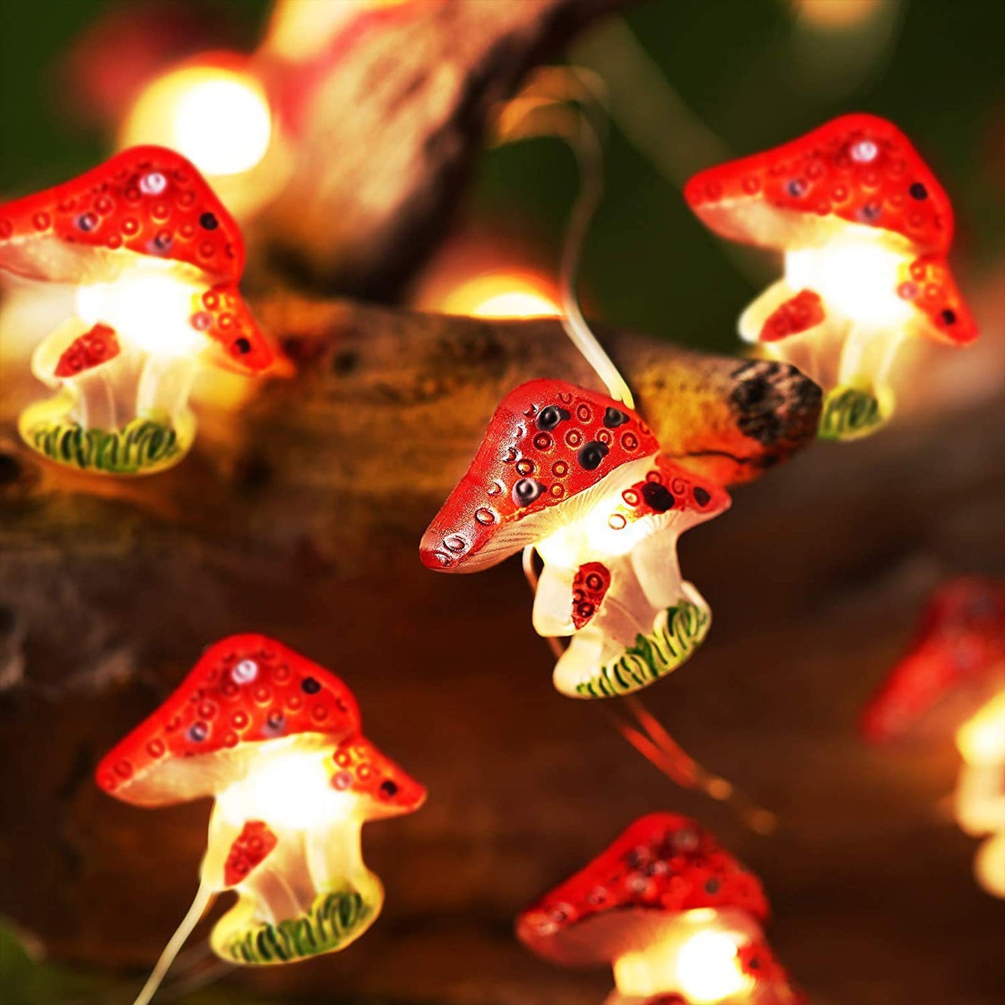 Festive courtyard decoration luminous light string