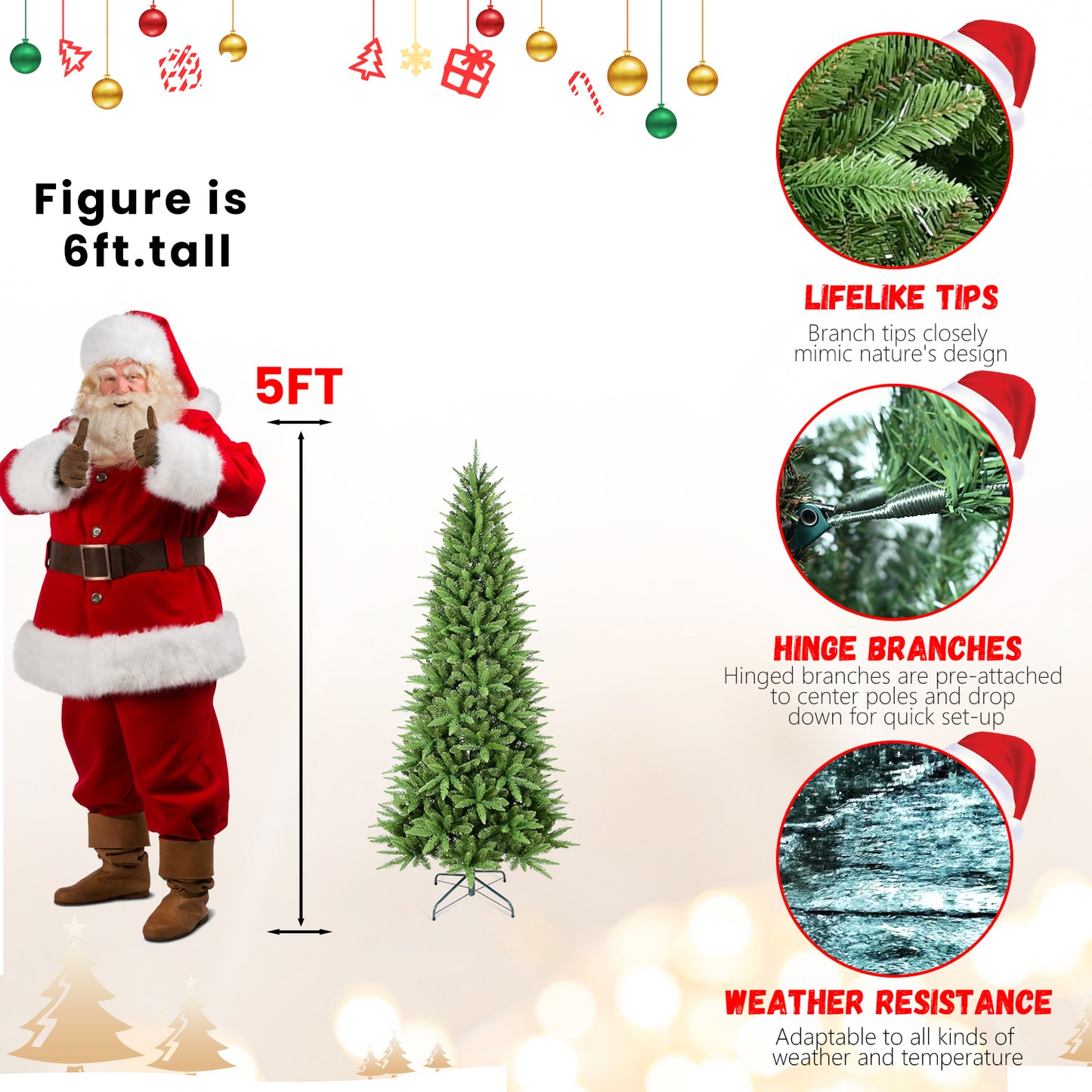 Classic Green Christmas Tree – Bring Home the Holiday Spirit