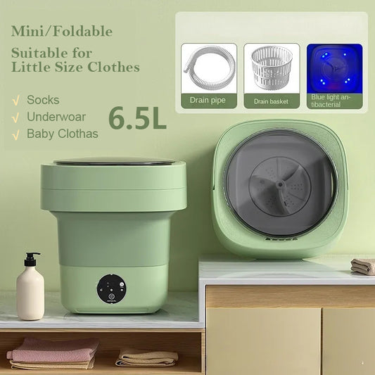 Folding washing machine mini portable drying