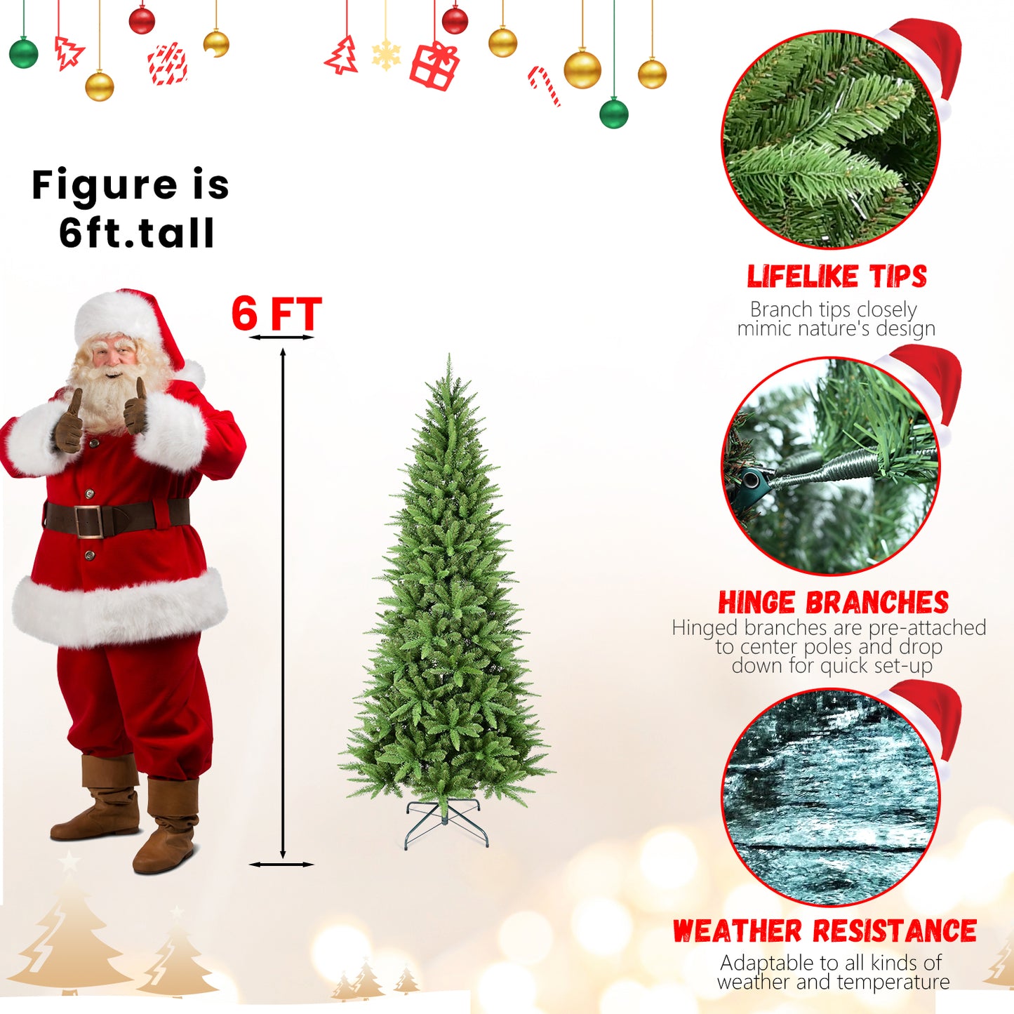 Classic Green Christmas Tree – Bring Home the Holiday Spirit