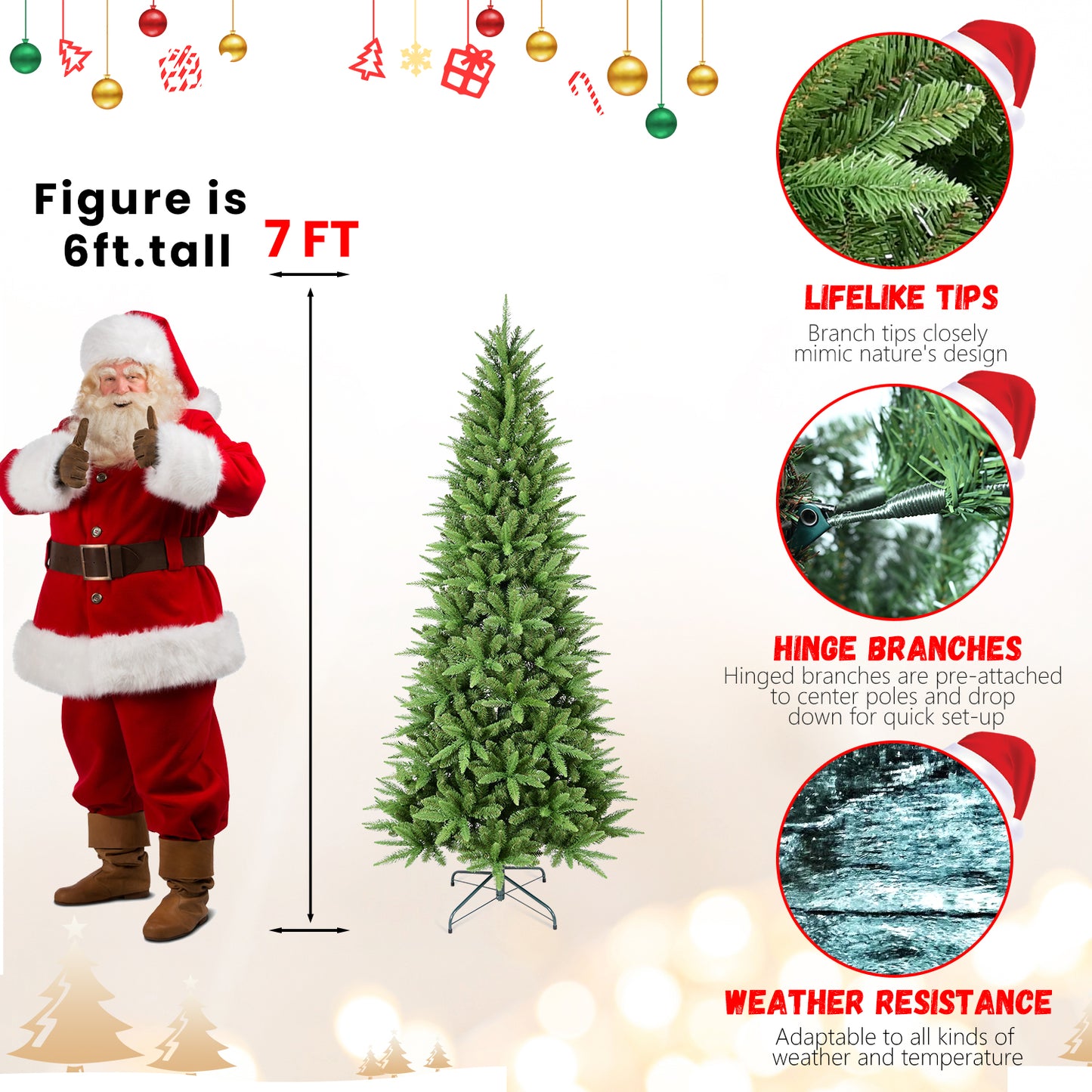 Classic Green Christmas Tree – Bring Home the Holiday Spirit
