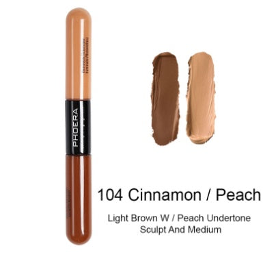 Double ended liquid concealer