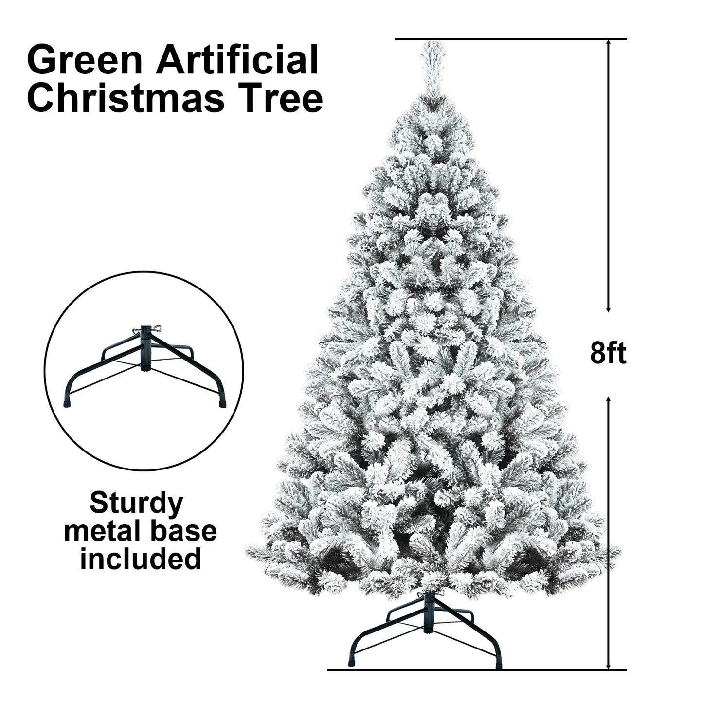 Stunning Silver Christmas Tree with Twinkling Lights