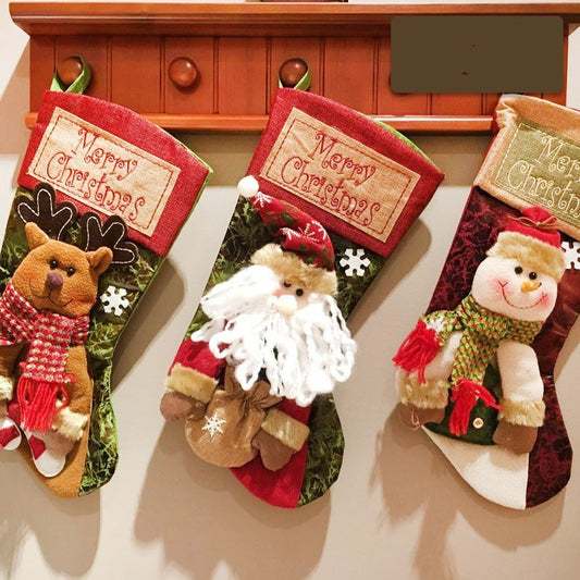 Christmas decorative gift, Christmas stocking.