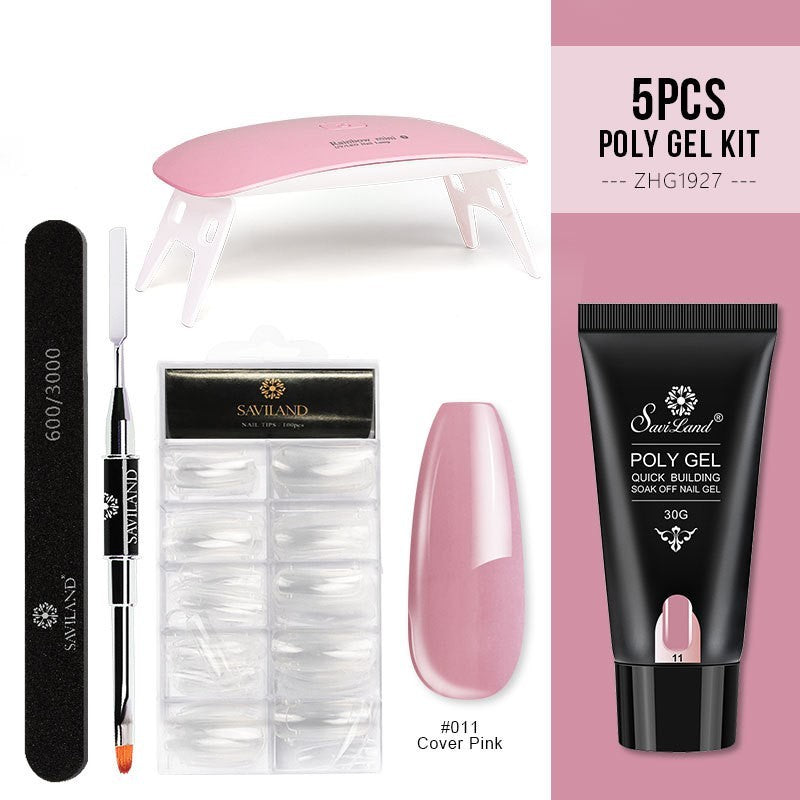 Quick Expand Gel Crystal Gel Nail Kit