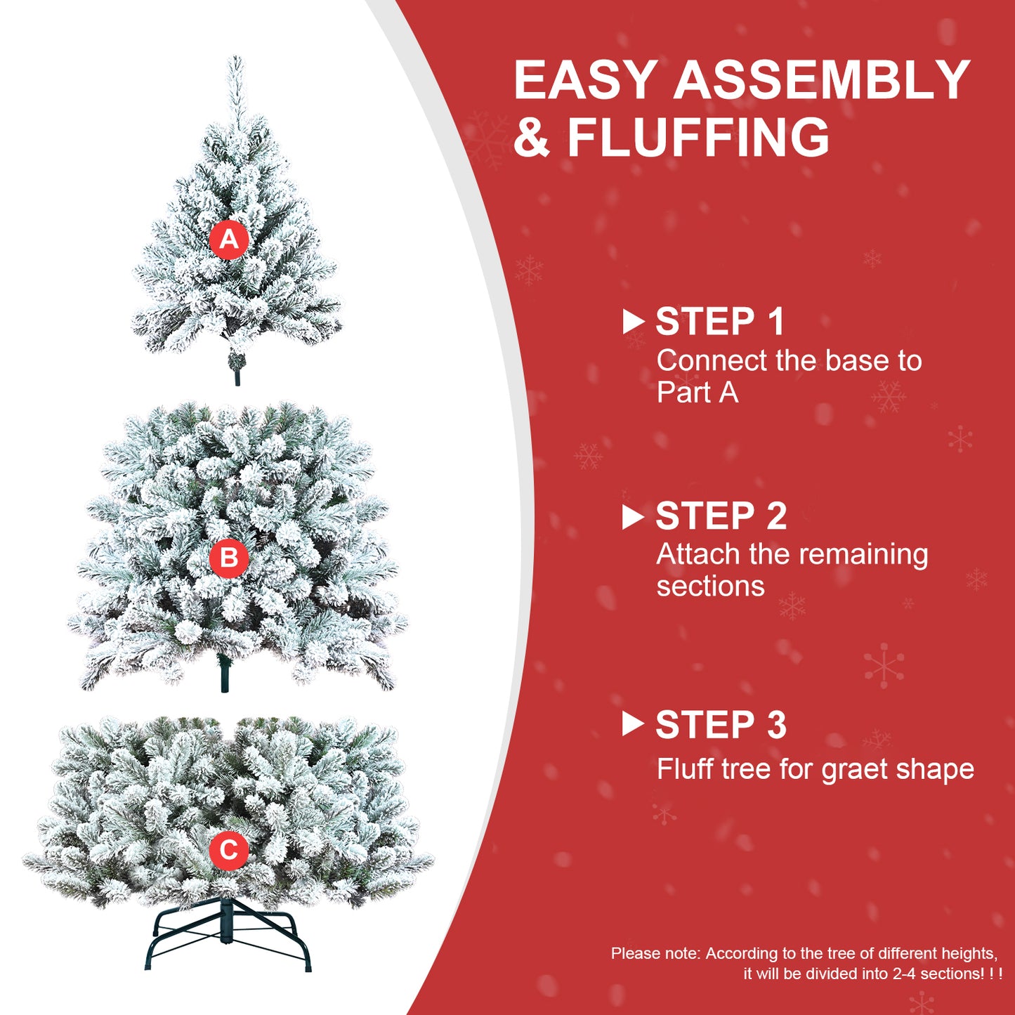 Stunning Silver Christmas Tree with Twinkling Lights