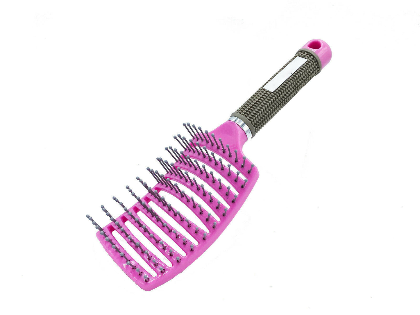 Hair Scalp Massage Brush Anti-static Curved Ventilated Styling Detangling