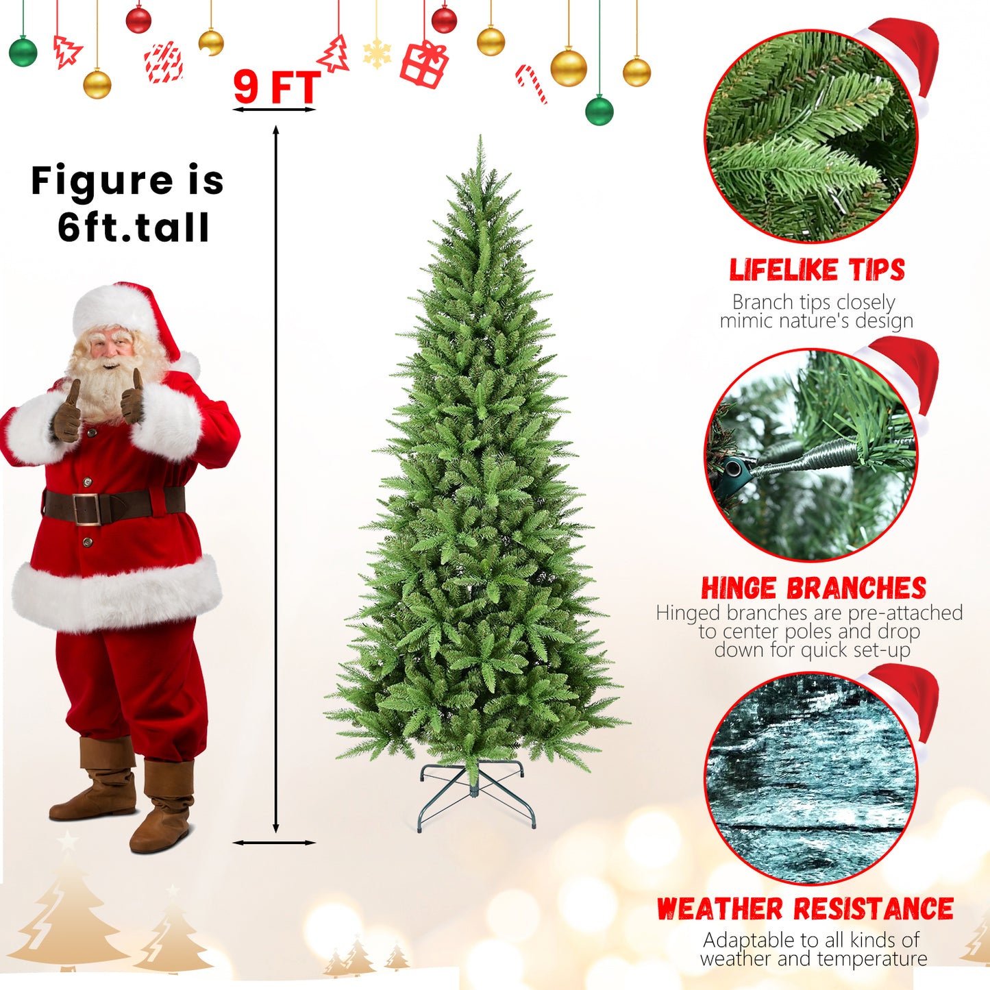 Classic Green Christmas Tree – Bring Home the Holiday Spirit