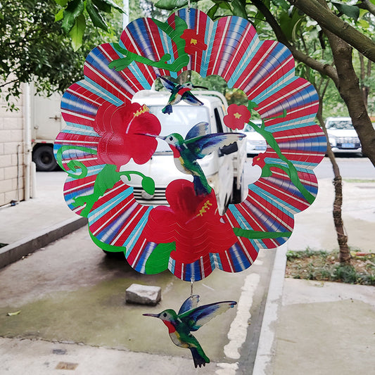 Worldawhirl Rotating Wind Chimes Color Rotation