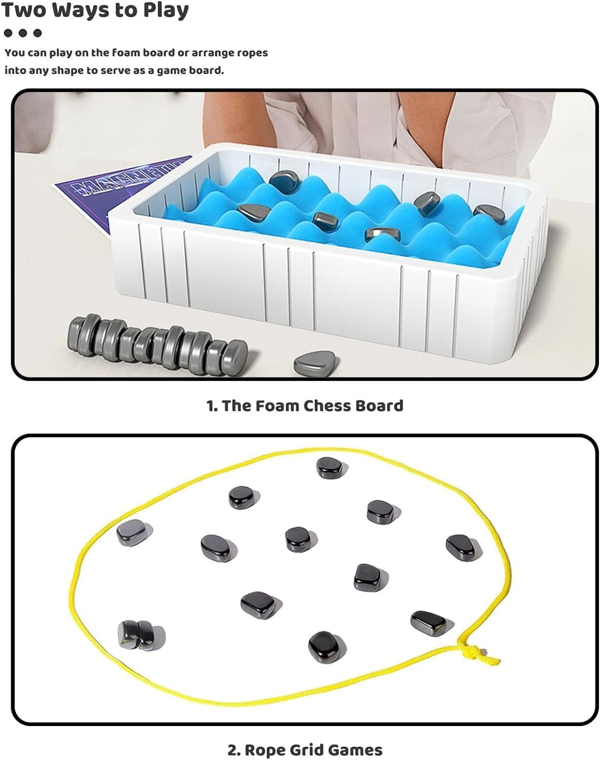 Portable Magnetic Battle Chess 20 Tape