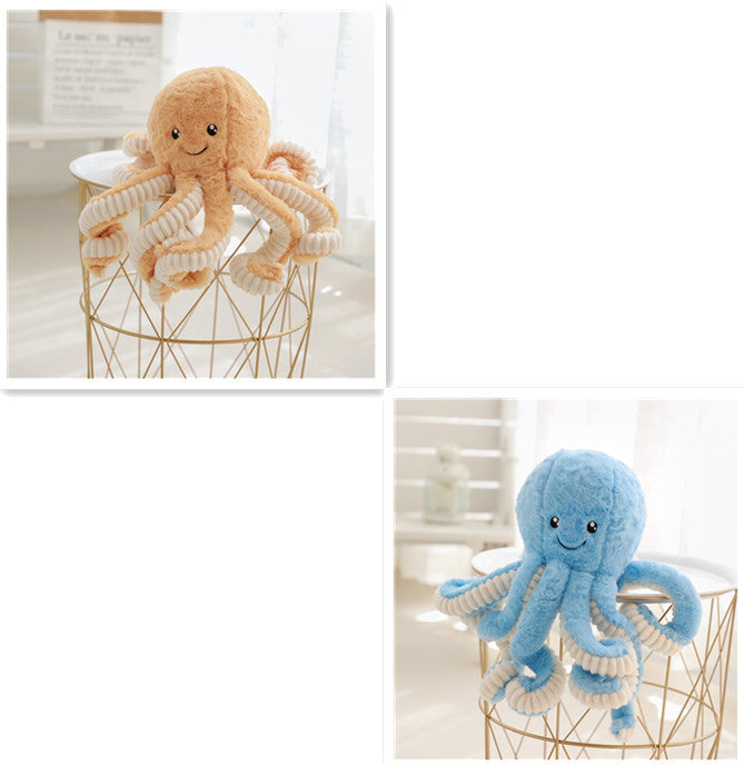 Plush toy octopus doll