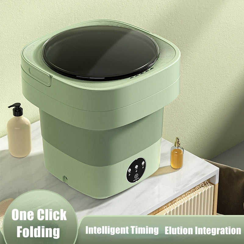 Folding washing machine mini portable drying